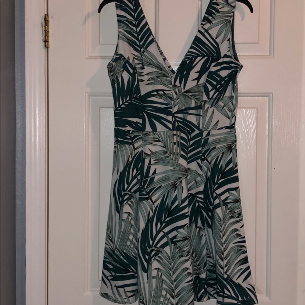 H&M Tropical Sleeveless Dress